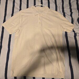 FLINT AND TINDER ALMOND POLO MEDIUM